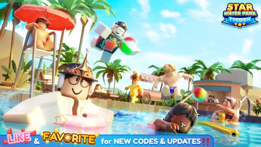 Free Roblox Star Water Park Tycoon Codes (September 2022) and how to redeem it ?
